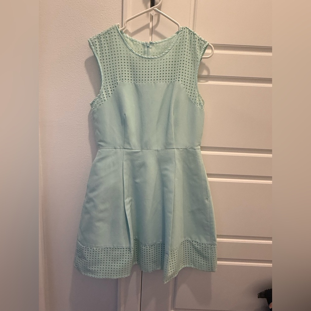 Jcrew Mint Green Sz 6 Aline Sleeveless Dress, Lined